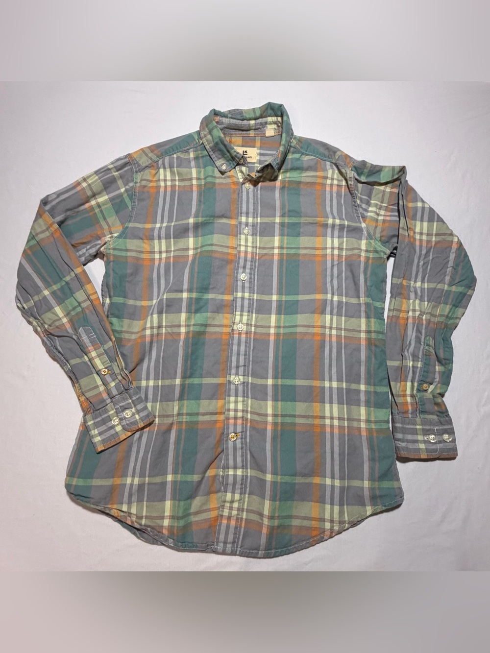 Life Khaki Plaid Button-Down Shirt